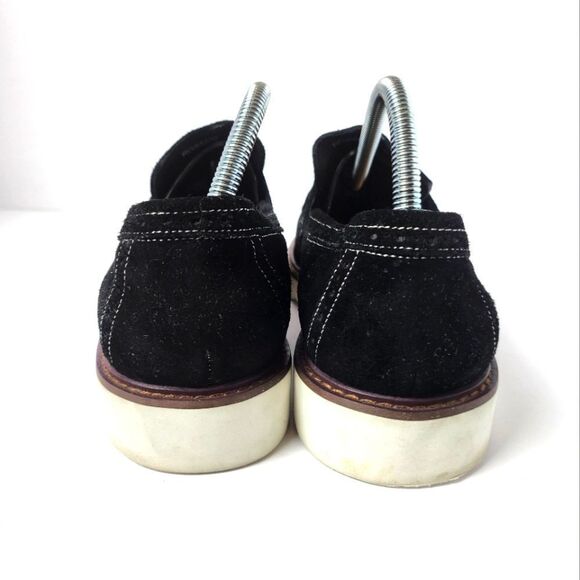 Robert Graham Dyson Penny Loafer Leather Black RGS5228 Mens Size 8.5 - Picture 6 of 9